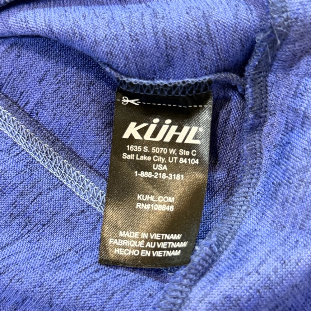 Kuhl Lea Heather Pullover Cowl Neck Sweater Medium - Picture 9 of 12